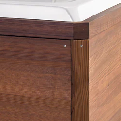 USSPA Whirlpool mit voller Massivholzverkleidung