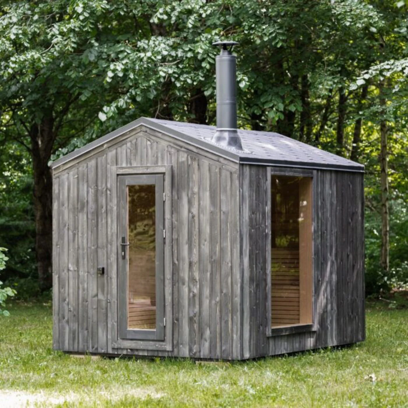 Sauna ECHO 250×300 Außenansicht