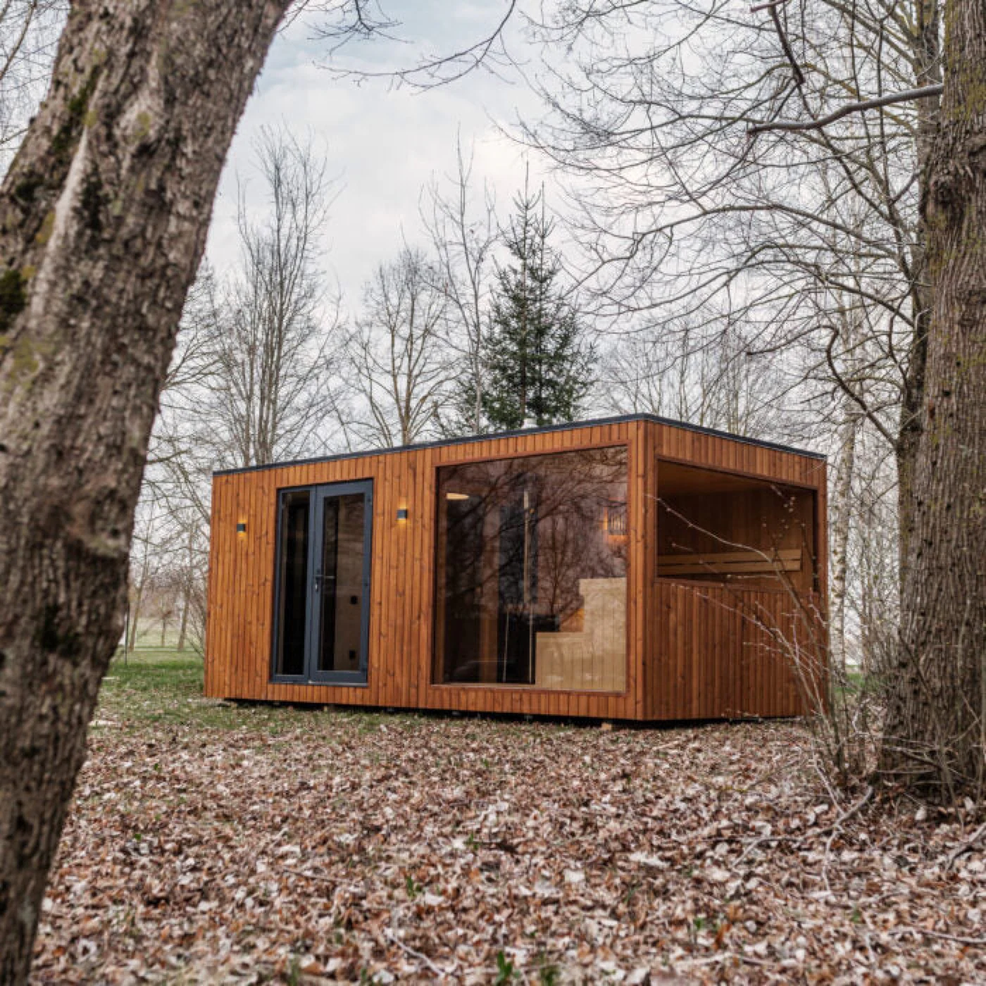 Sauna ESSENCE 290×600 Detailansicht 1