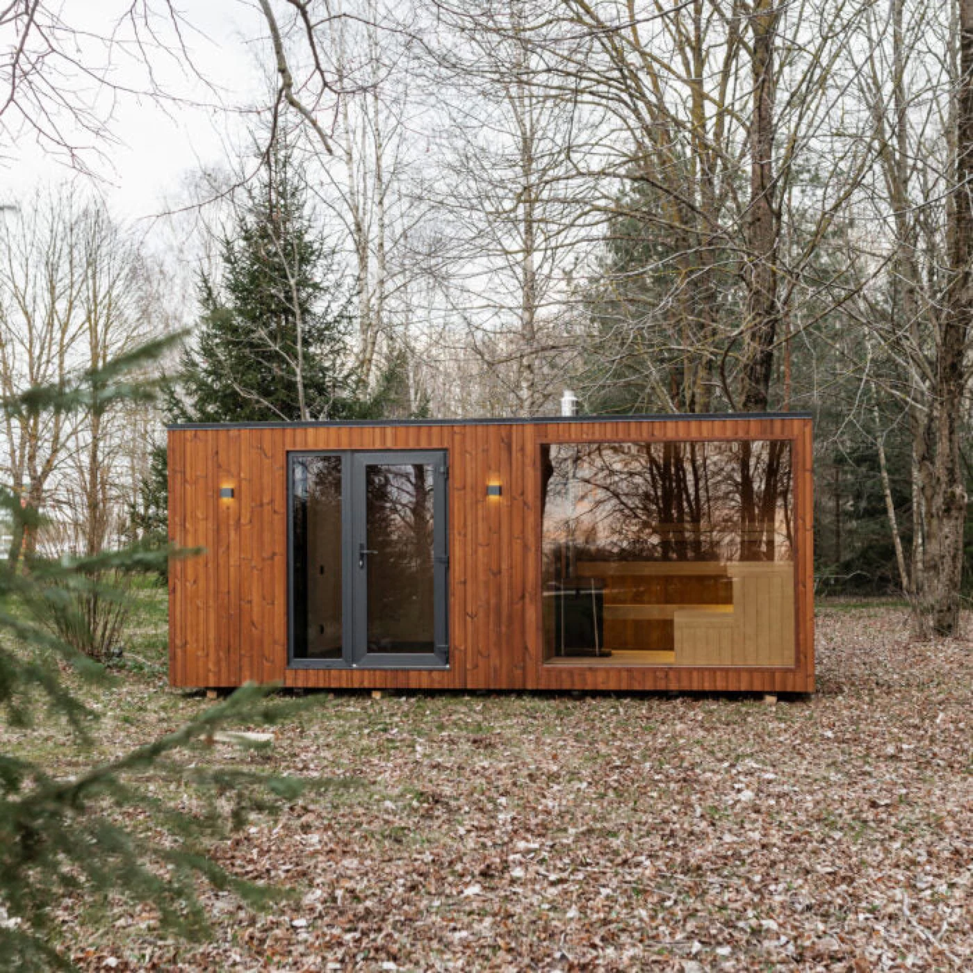 Sauna ESSENCE 290×600 Detailansicht 2