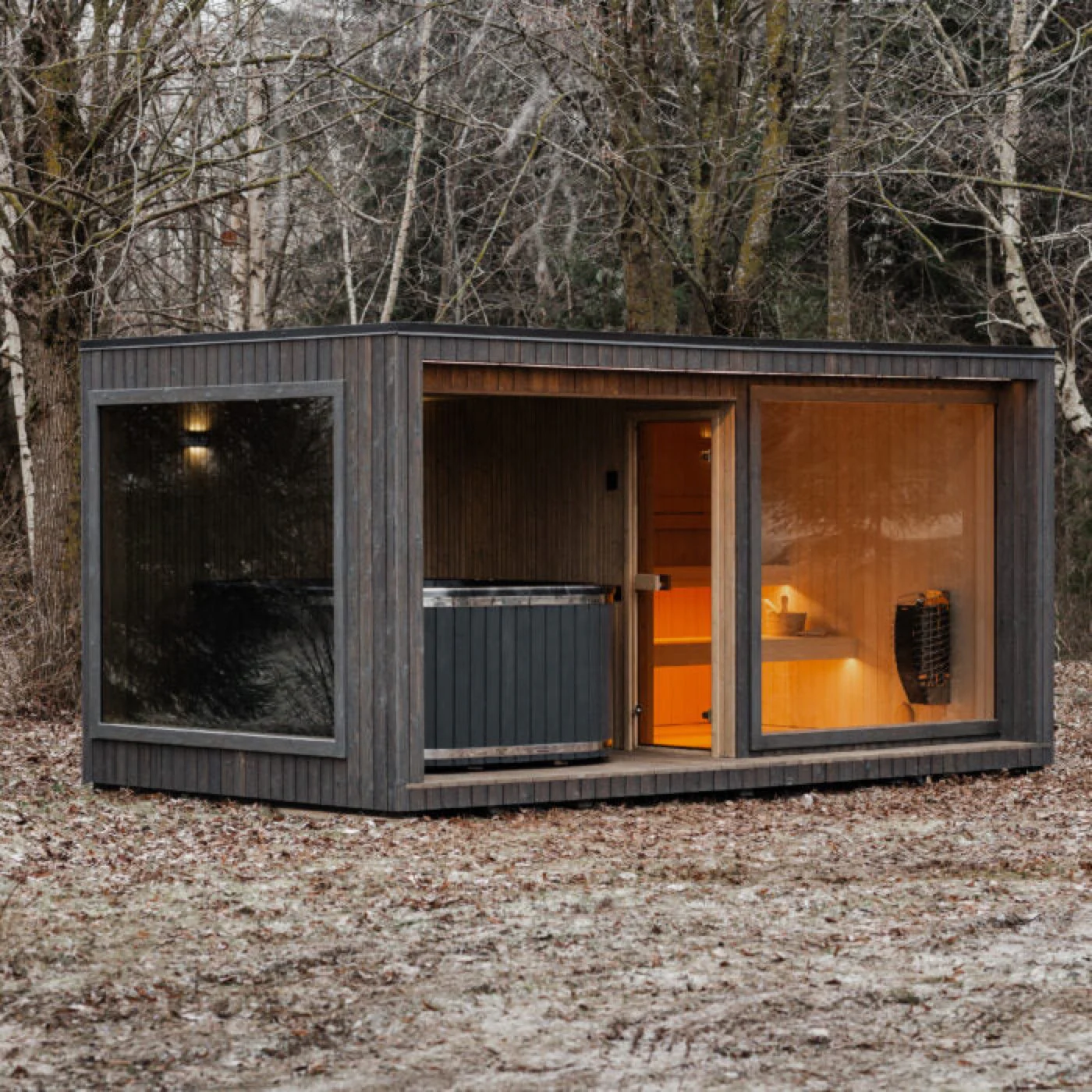 Sauna HARMONY 280×500 Außenansicht