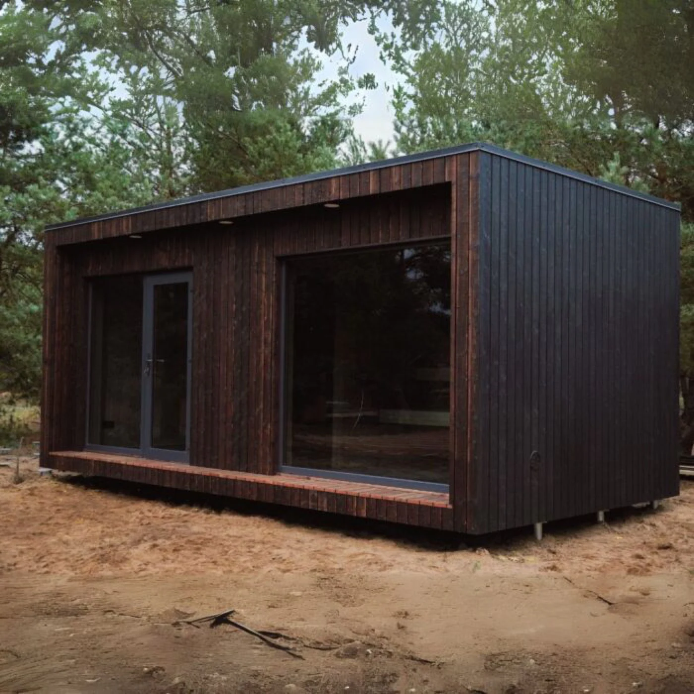 Sauna HAVEN 320×600 Außenansicht