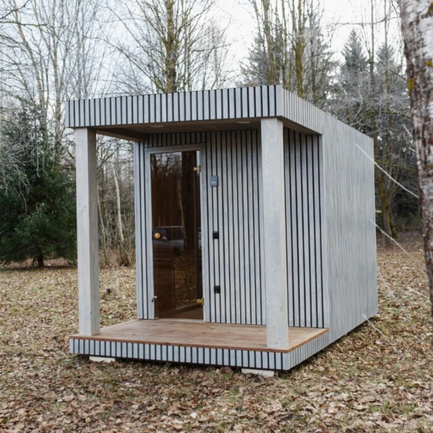 Sauna PURE 240×350 Detailansicht 1