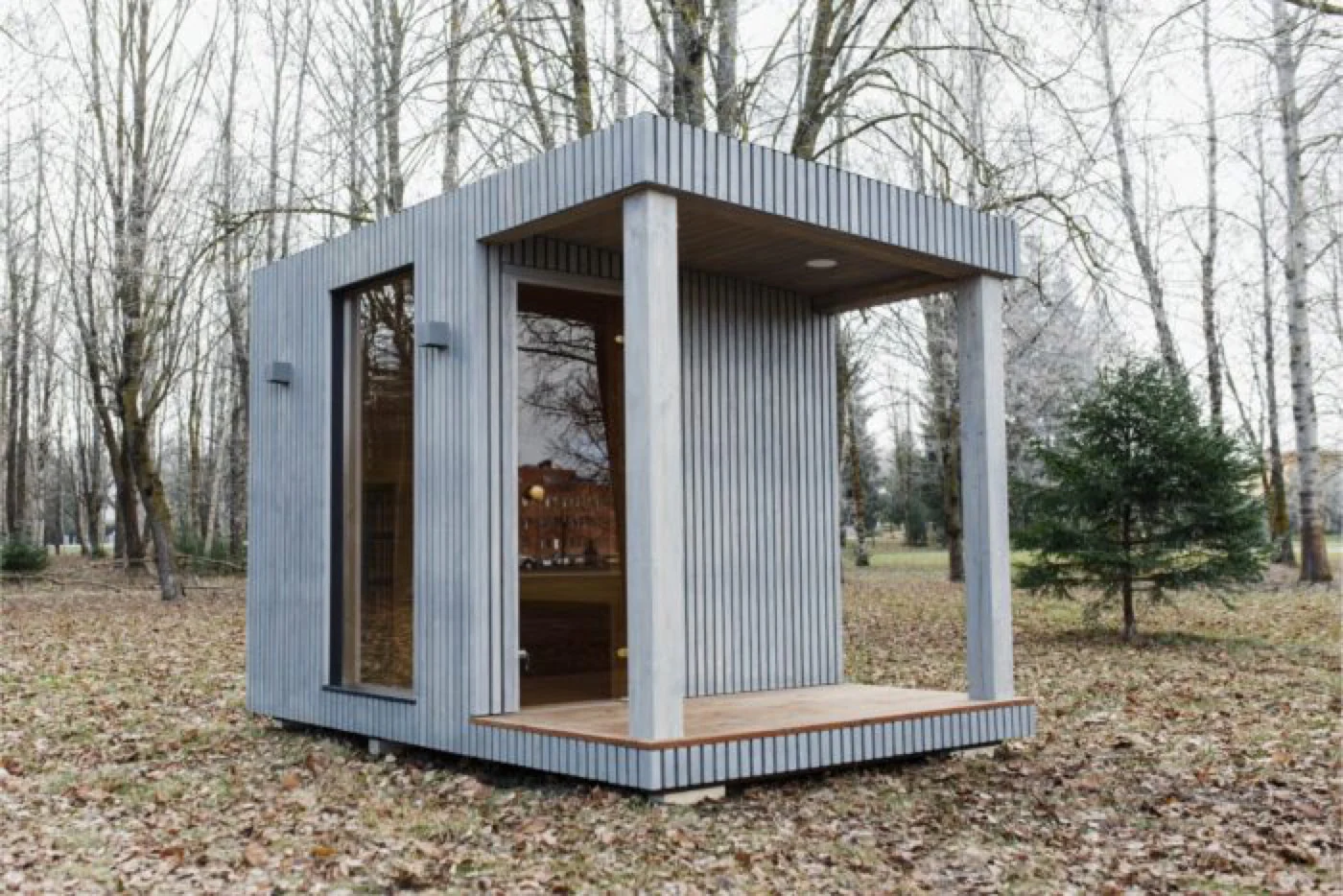 Sauna PURE 240×350 Detailansicht 2