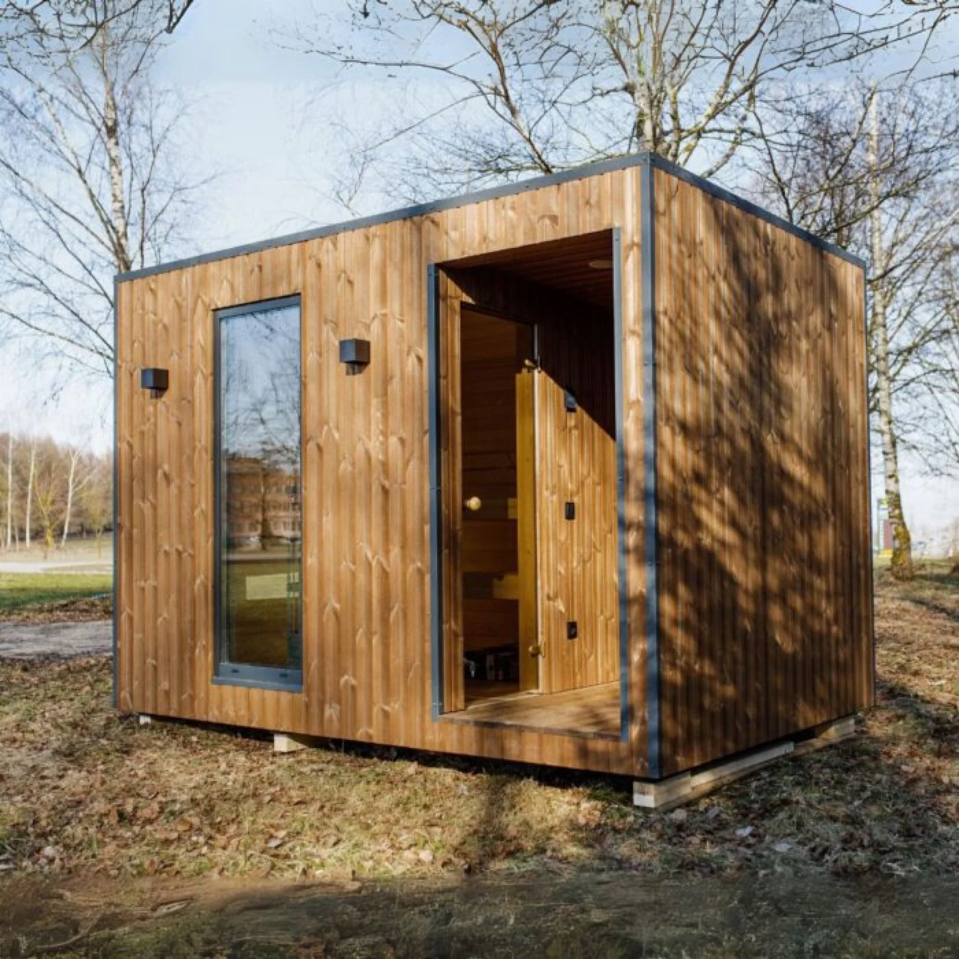 Sauna SILENCE 240×365 Außenansicht