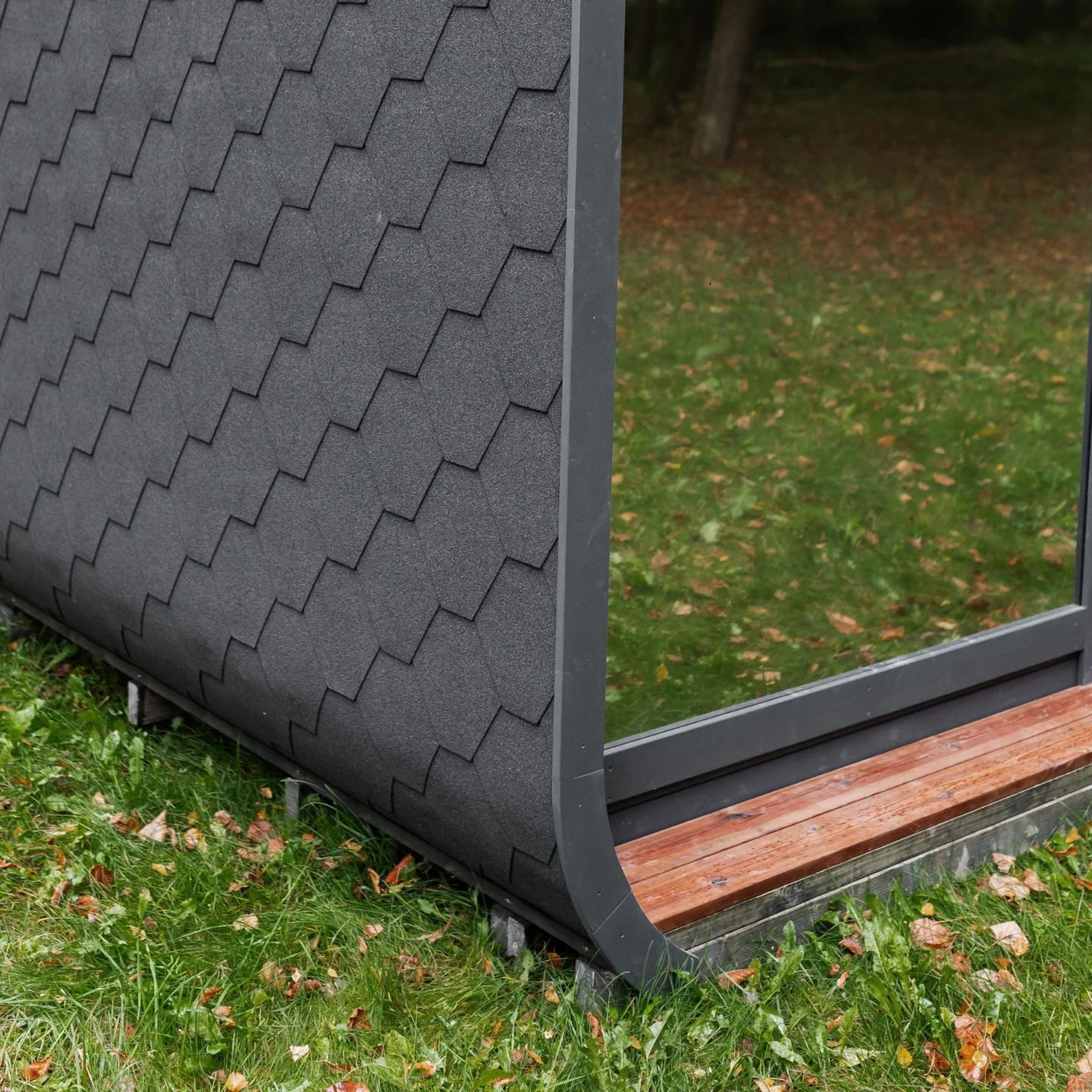 Innenraum der LUX MINI Sauna